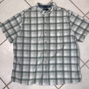 Eventide button down short sleeve shirt. Mens size 2XL regular